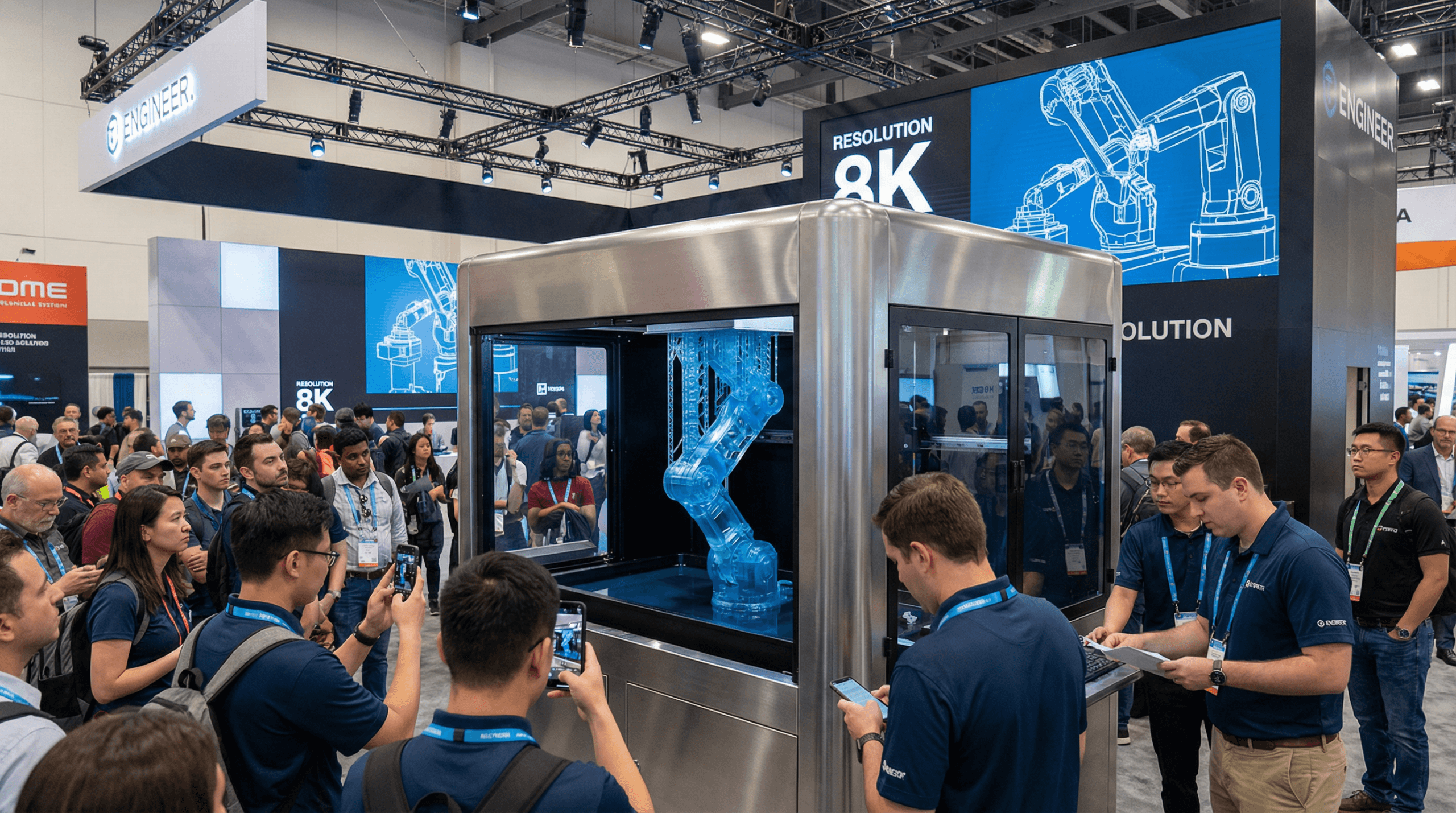 Casos de éxito ELEGOO RAPID+TCT 2026 servicios de impresión 3D