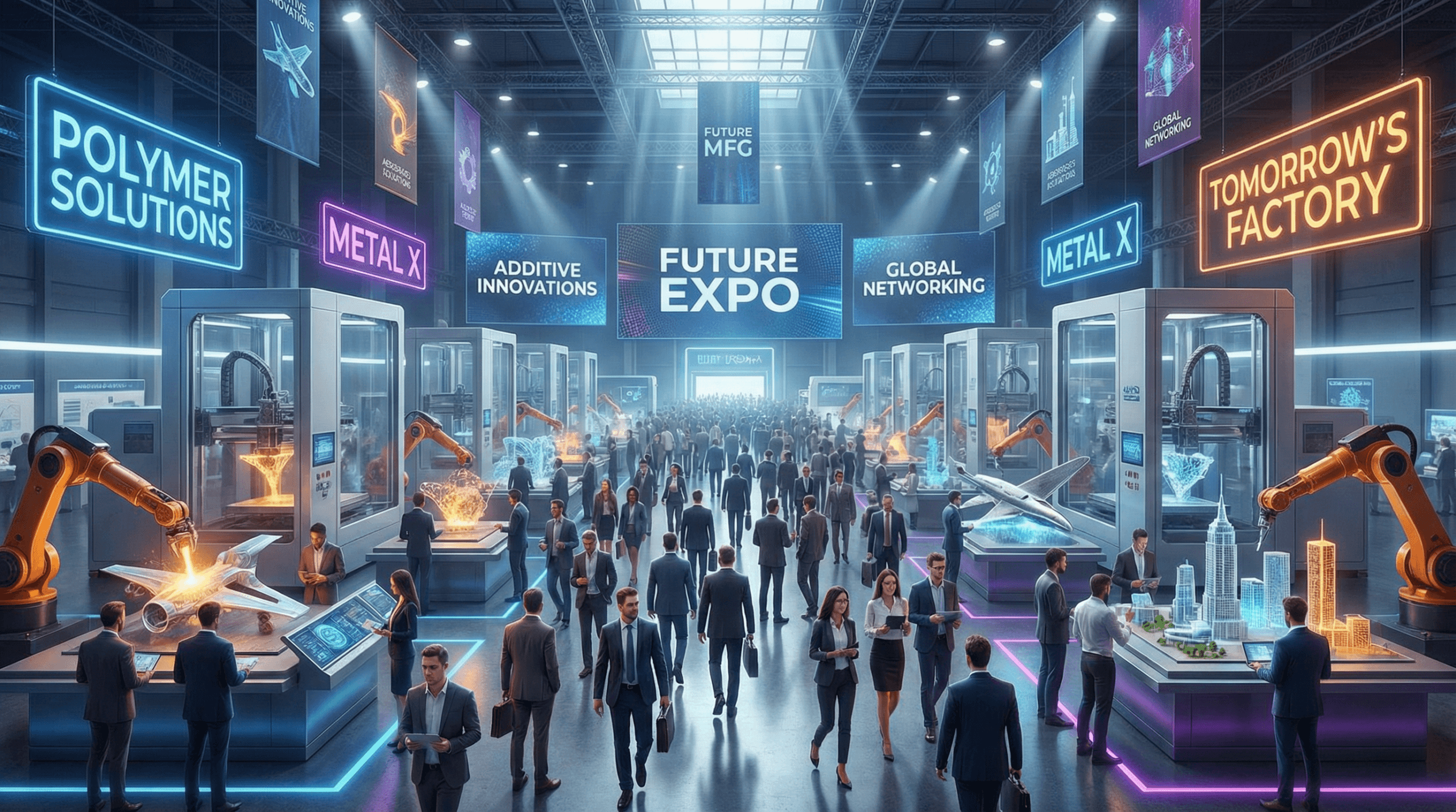 Eventos de impresión 3D 2026 RAPID+TCT y Hannover Messe innovación manufactura aditiva